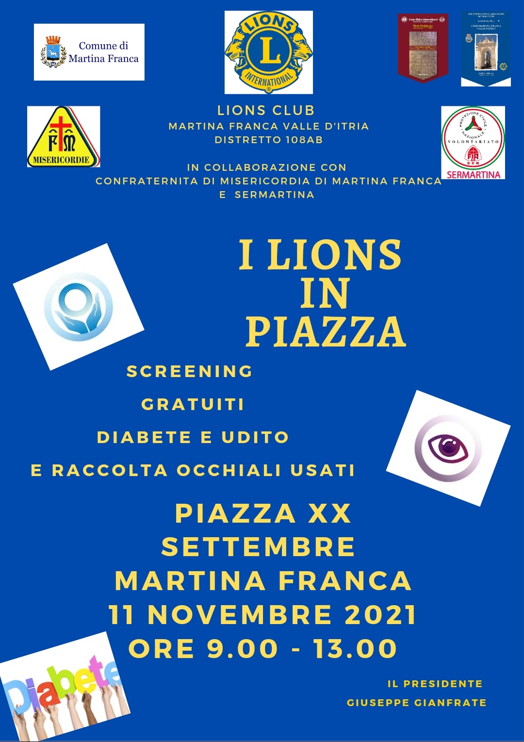 I LIONS IN PIAZZA