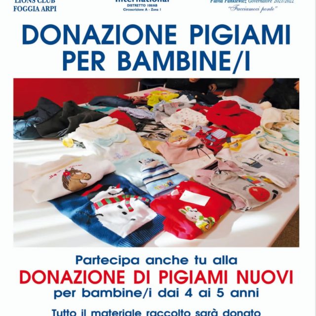 donazione-pigiami